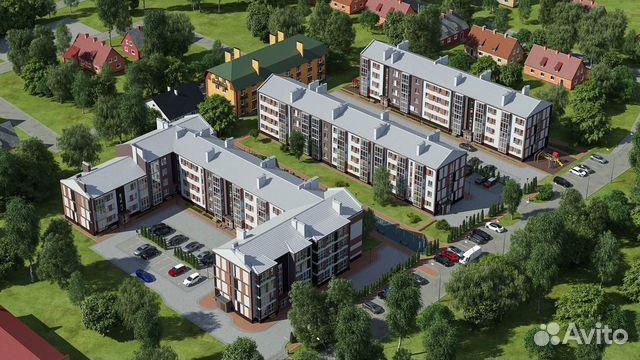 1-к квартира, 38.9 м², 2/4 эт. 1-к квартира, 38.9 м², 2/4 эт.