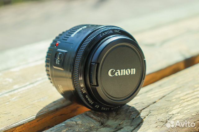 Объектив Canon 50 mm 1.8 ll