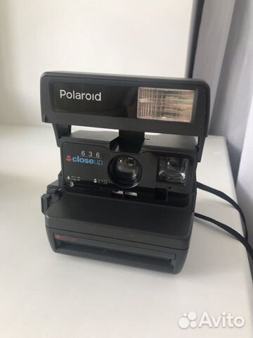 Polaroid 636 closeup. Made in the United Kingdom