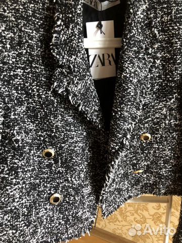 Твидовый пиджак Zara в стиле Chanel Твидовый пиджак Zara в стиле Chanel