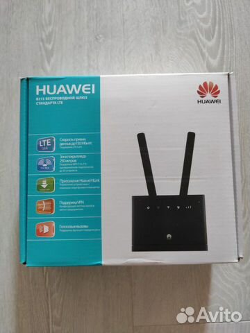 Wi-Fi 4G роутер huawei B315S черный Wi-Fi 4G роутер huawei B315S черный