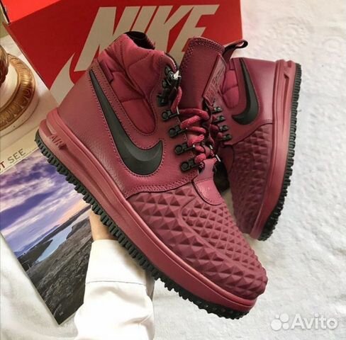 Кроссовки Nike Lunar Force 1 Duckboot Кроссовки Nike Lunar Force 1 Duckboot