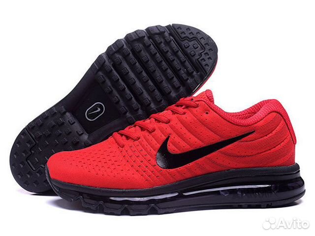 Nike Air Max 2017 красные с черным Nike Air Max 2017 красные с черным