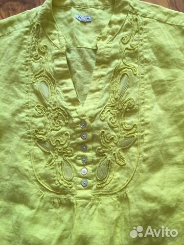 Платье новое лён Италия puro Lino