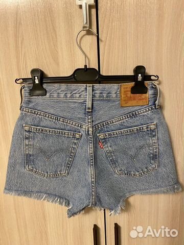 Шорты джинсовые Levi’s 501 модель размер XS-S