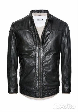Куртка кожаная мужская Mango Man