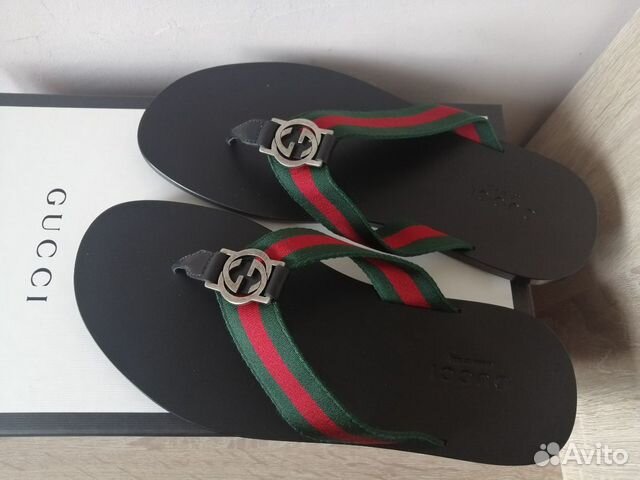 Шлепанцы gucci. Новые, оригинал. 42 раз