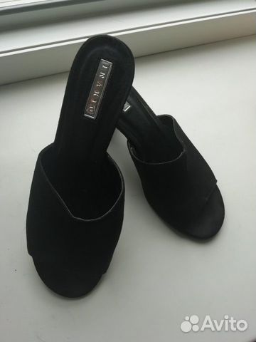 Сабо, замша, 38 размер