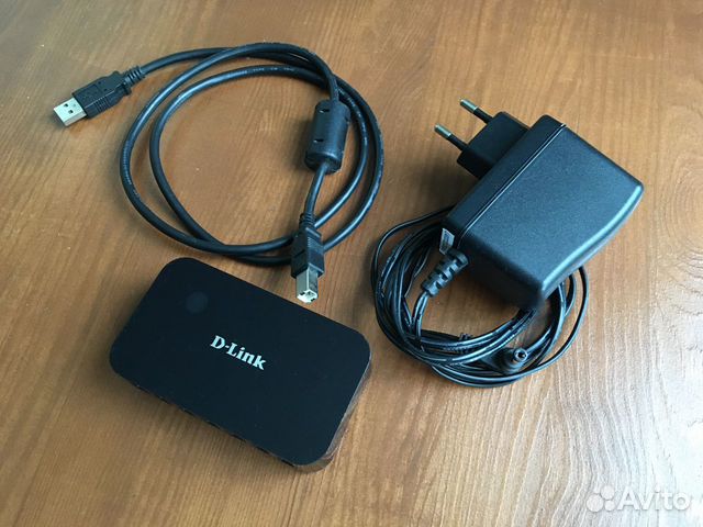 Концентратор с 7 портами USB D-Link DUB-H7 Концентратор с 7 портами USB D-Link DUB-H7