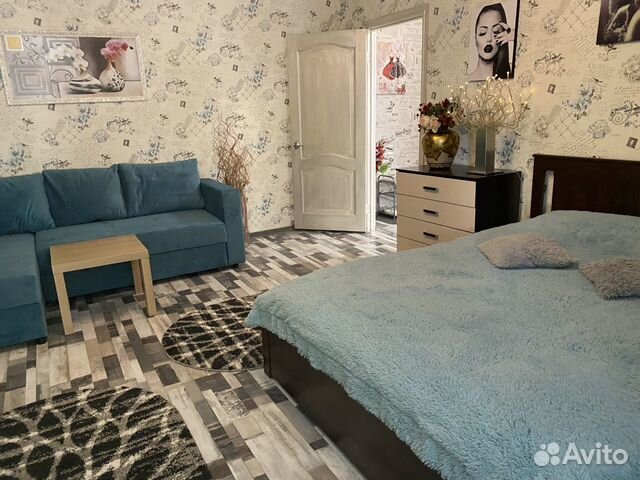 

1-к. квартира, 38 м², 2 кровати