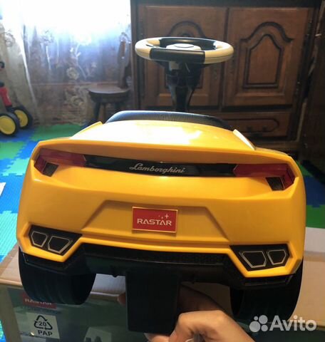 Машинка каталка Lamborghini Машинка каталка Lamborghini