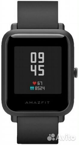 Умные часы Xiaomi Amazfit Bip черные Умные часы Xiaomi Amazfit Bip черные