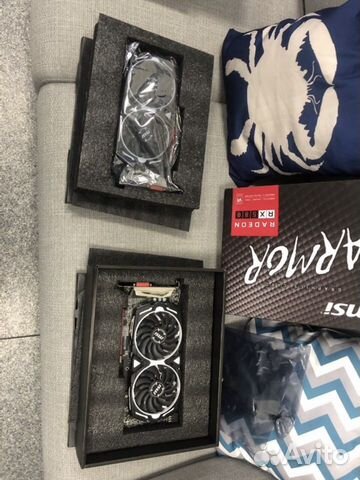 Видеокарта Radeon RX580 8G Видеокарта Radeon RX580 8G