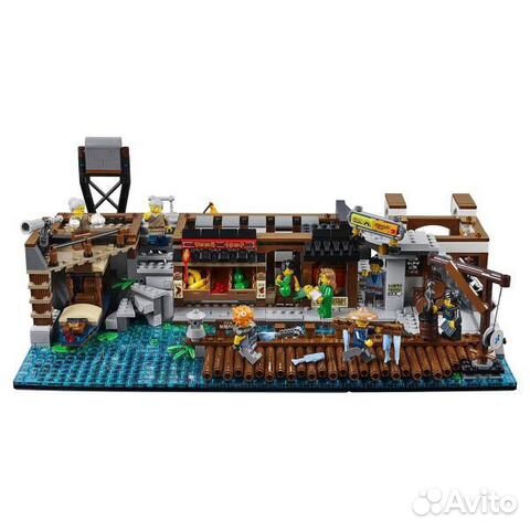 Конструктор LJ99016 leji Порт Ниндзяго Сити