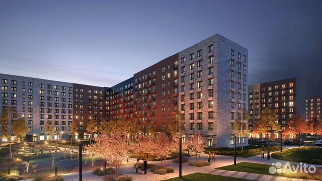 2-к квартира, 63.4 м², 6/9 эт.