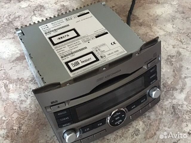 Магнитола Panasonic для Subaru Outback оригинальна