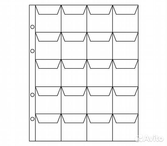 Листы для монет Optima и папки