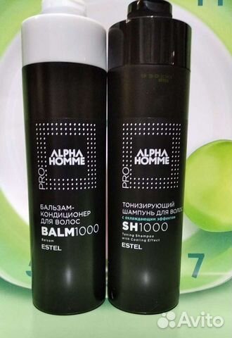 Эстель Шампунь alpha homme