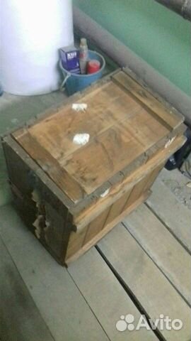 Дизайнерский ящик времен СССР, с корягой