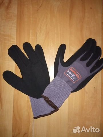 Перчатки рабочие Scandia тонкие, микрофлекс