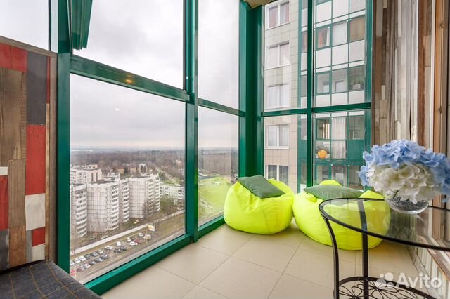 

Квартира-студия, 32 м², 2 кровати