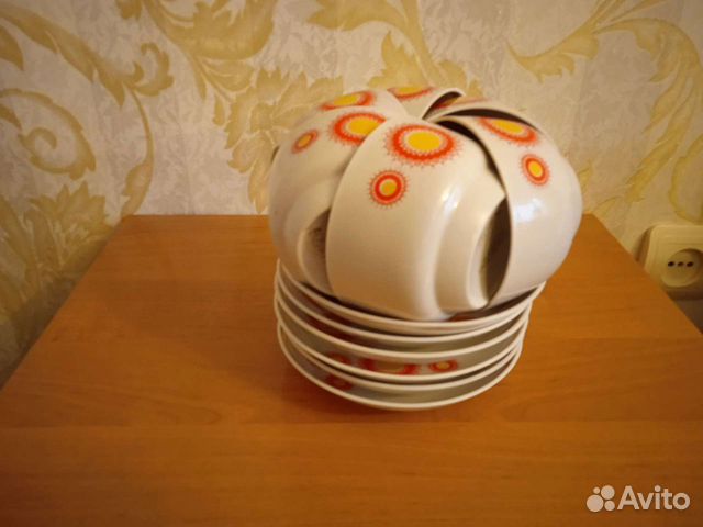 Чайный сервиз Рига RPR. СССР