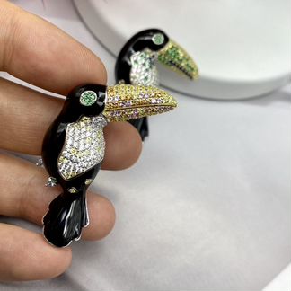 Брошь Cartiеr 925. 4.5 см