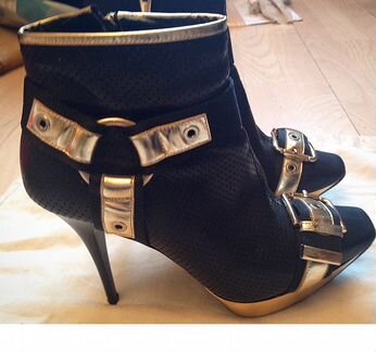 Ботильоны Gianmarco Lorenzi, оригинал. Стопа 24 см