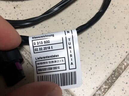 Проводка парктроников BMW F30 бмв 3