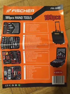 Набор инструментов fischer (Германия)
