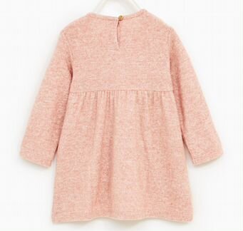 Платье 92-98р Zara теплое с длинными рукавами 2-3г