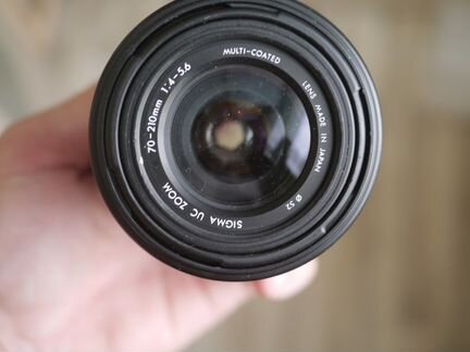 Sigma pentax 70-210 f 4-5,6 механический полнокадр