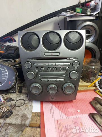 Магнитола, блок климат-контроля Mazda 6 GG
