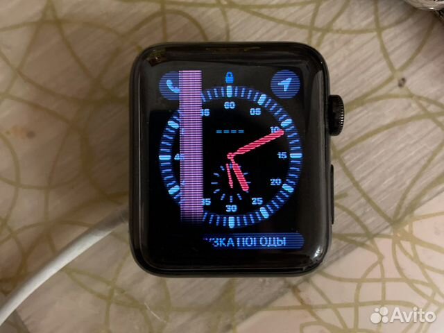 Apple watch series 3 42mm steel back LTE