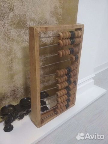 Счёты старинные большие