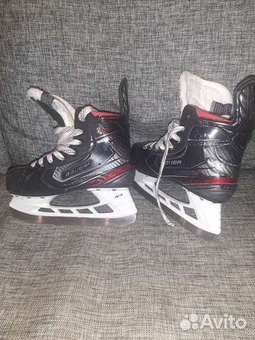 Хоккейные коньки bauer размер 33