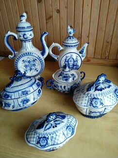 Гжель оригинальная посуда