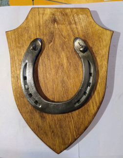 Панно подкова на удачу. Щит Ф. С. Б