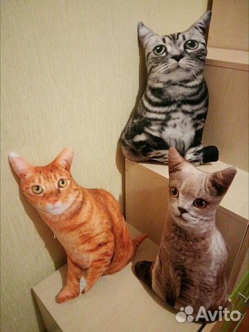 Классные котики Игрушка, подушка, мягкий друг