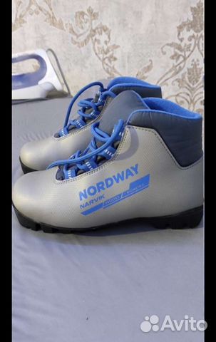 Лыжные ботинки детские 34