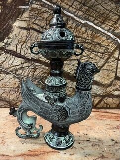 Старая китайская курильница. Птица феникс