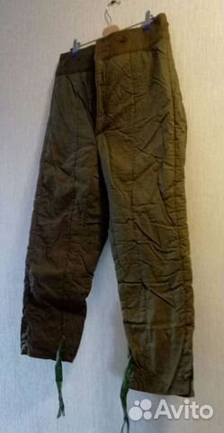 Штаны армейские ватные новые