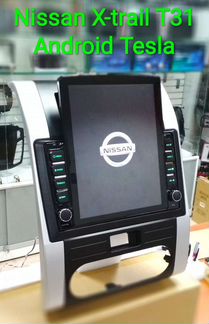 Nissan x-trail T 31 магнитола Android Tesla новая