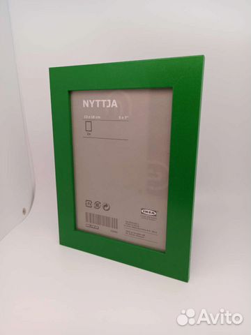 Фоторамка зеленая Икеа Nyttja
