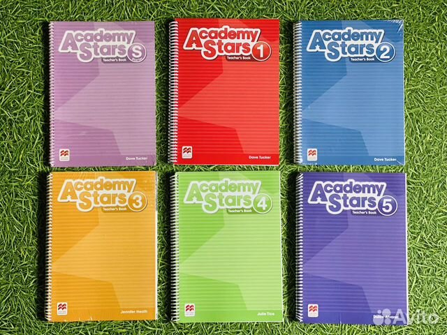 Academy Stars teachers book.