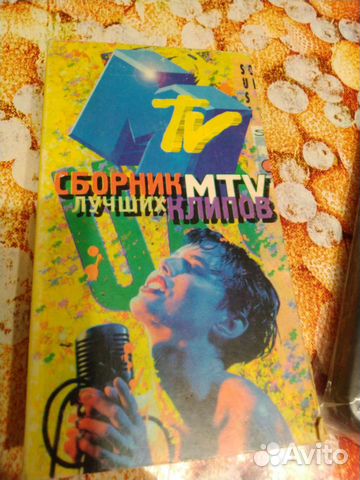 Видеокассета vhs Вива видеоклипы