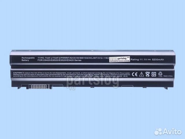 Аккумулятор для Dell T54FJ 11.1V 5200mAh