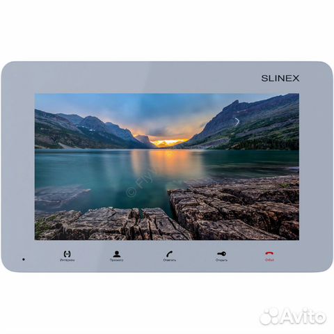 Видеодомофон slinex, SM-07MN (серебро)