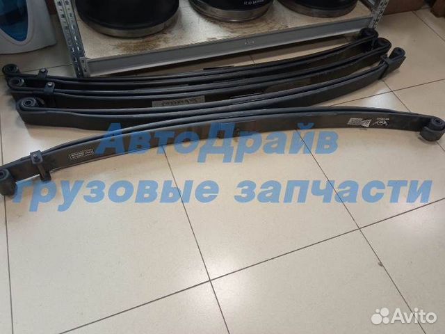 Рессора передняя 2 листа для грузовиков Скания 3 4