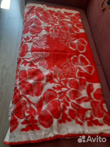 Одеяло шерстяное СССР новое